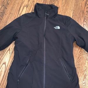 WOMENS EXCELLENT CONDITION BLACK NORTH FACE COAT
